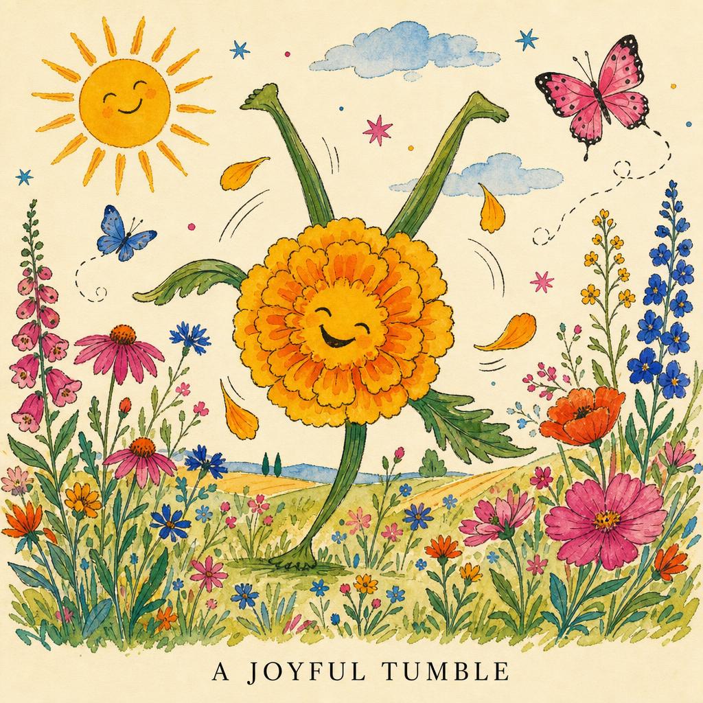 The Cartwheel Marigold