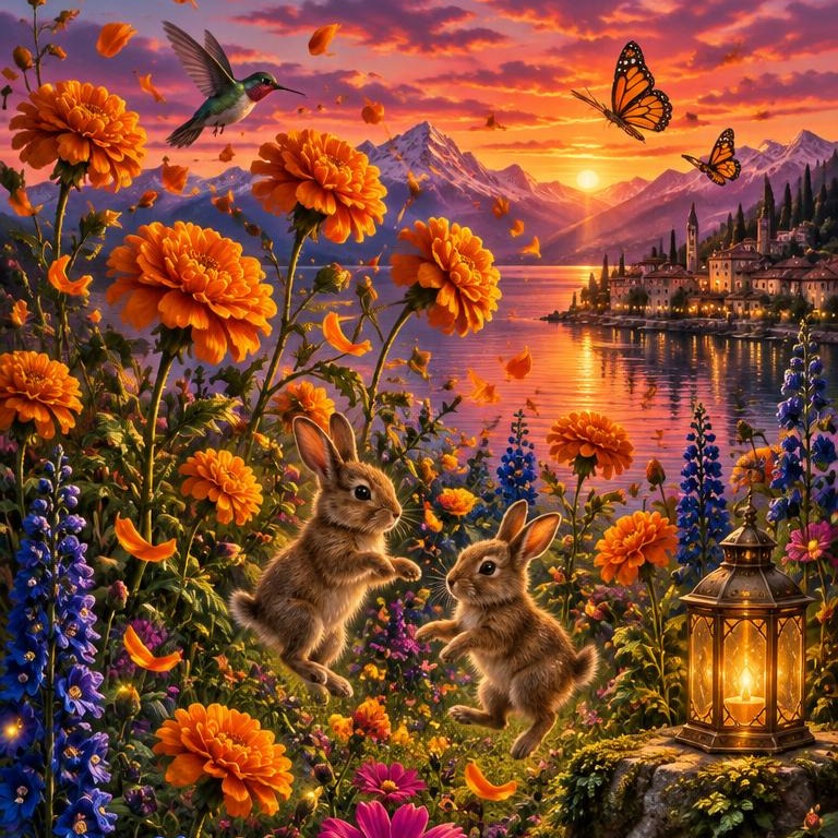 The Dancing Marigold