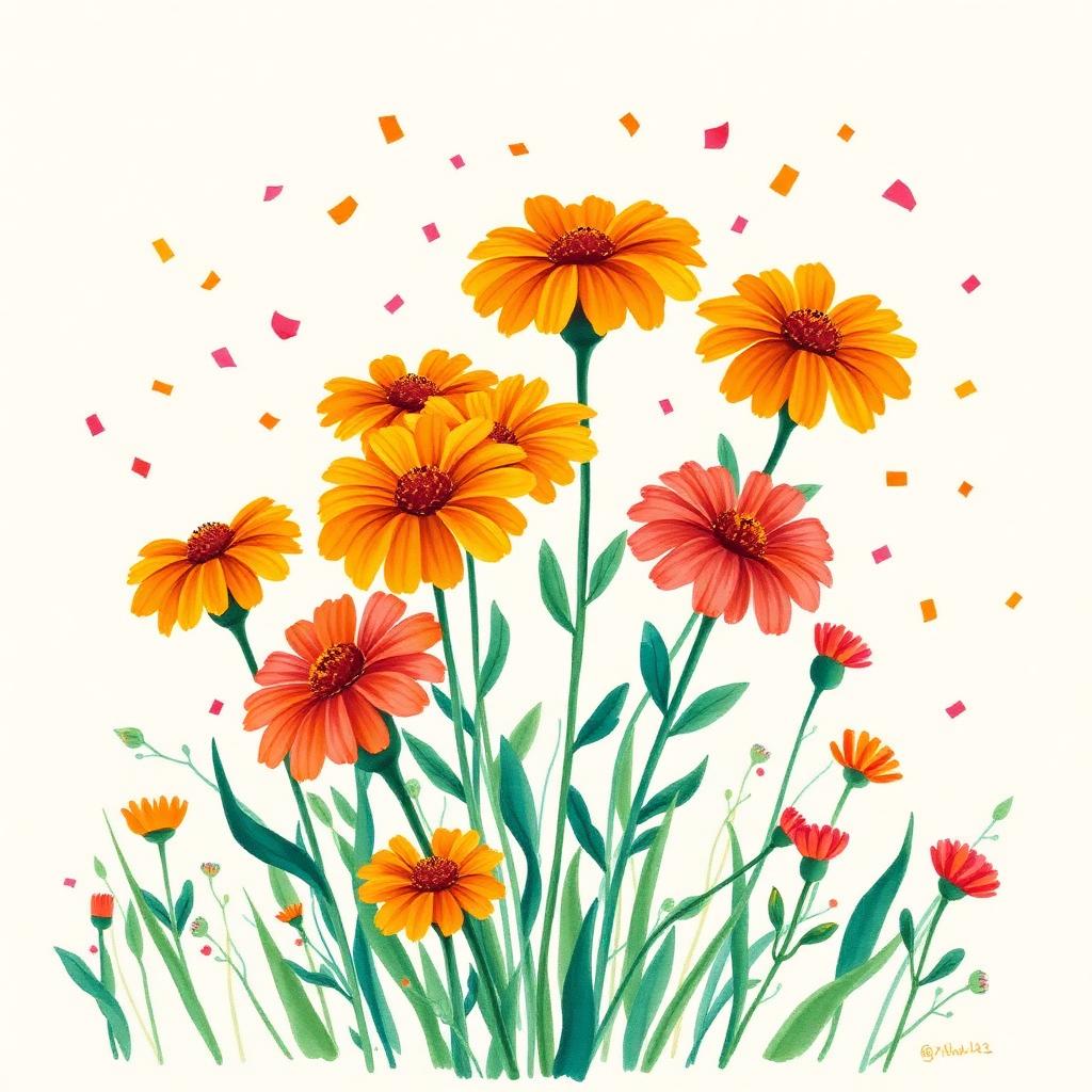 The Dancing Marigold