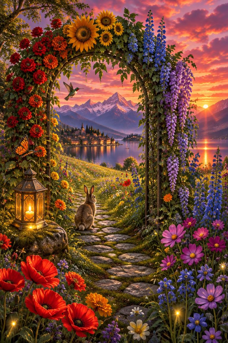 The Rainbow Trellis