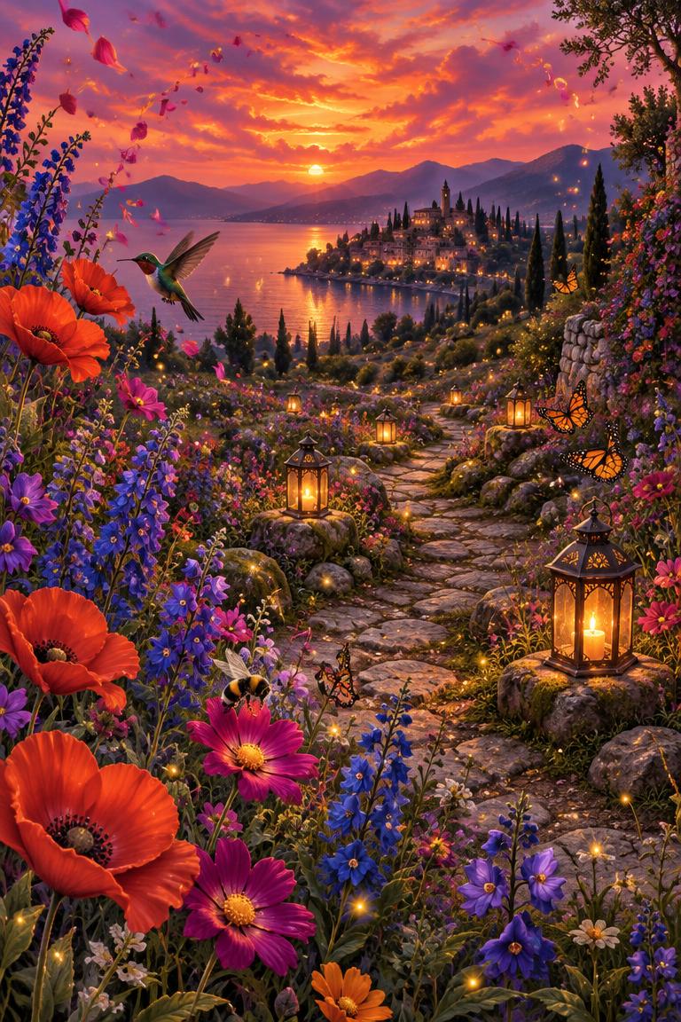 The Strung Lanterns